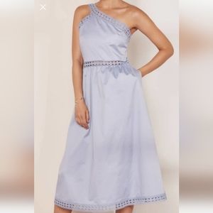 Ted Baker Kallii Midi Dress Blue size 4(large)